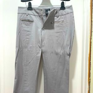 INC Grey pants size 6 ankle length or pants for petites